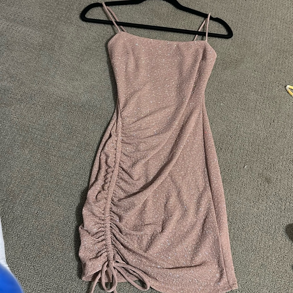 Pink sparkly dress
